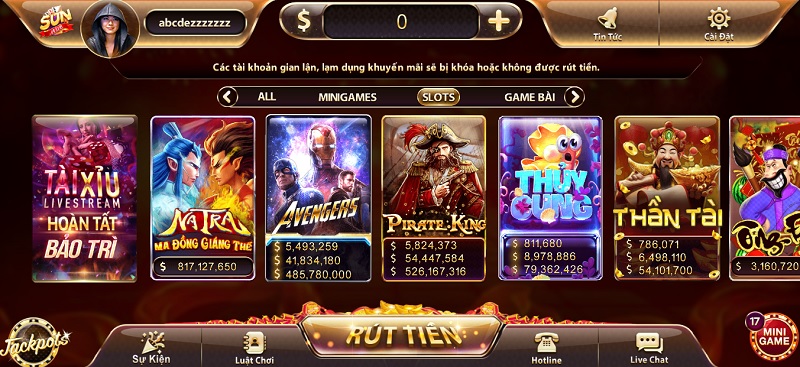 Game slot tại Sunwin được sáng tạo theo nhiều nội dung độc đáo