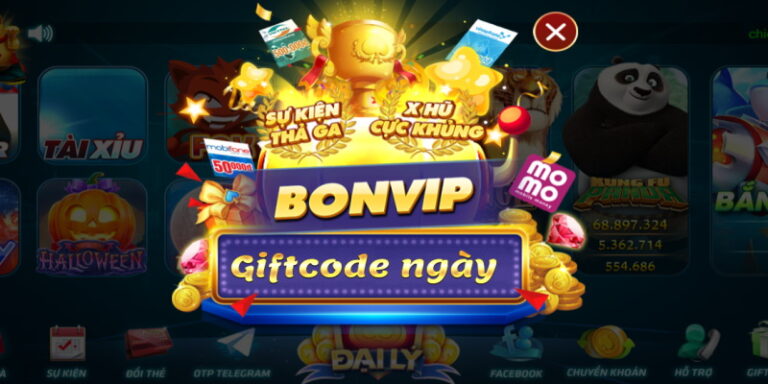 Cập nhật chương trình Bonvip Club Giftcode mới nhất tháng 7