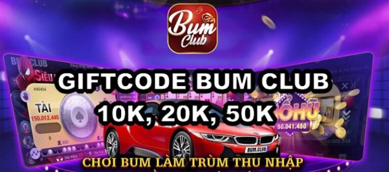 Tham gia Bum Club Giftcode sở hữu những mã code giá trị khủng