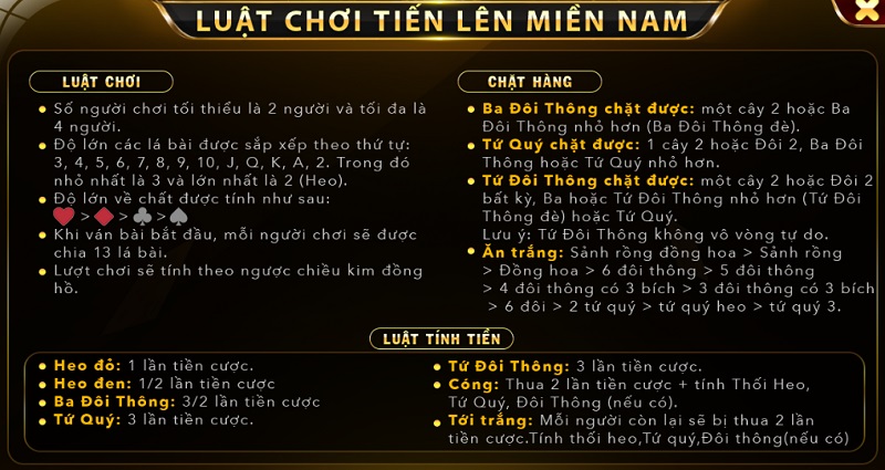 Nắm vững luật chơi của các sản phẩm game bài có mặt tại Yo88